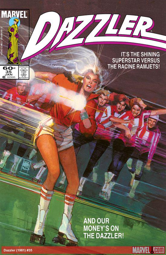 Cover of Dazzler #35