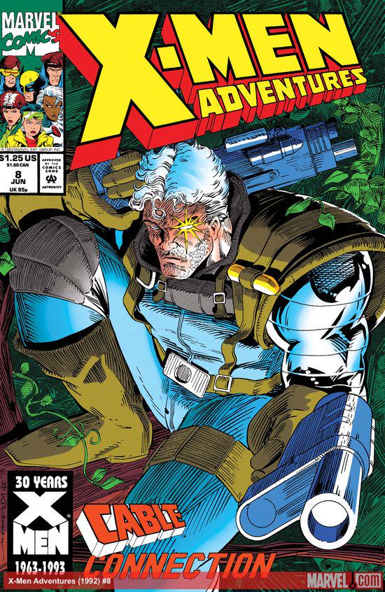 Cover of X-Men Adventures #8