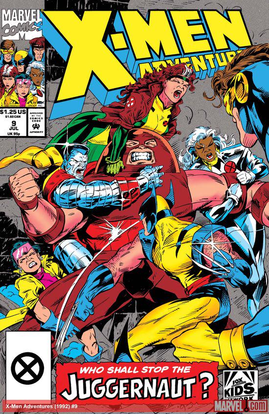 Cover of X-Men Adventures #9