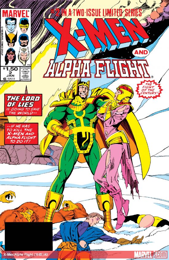 Cover of X-Men / Alpha Flight #2