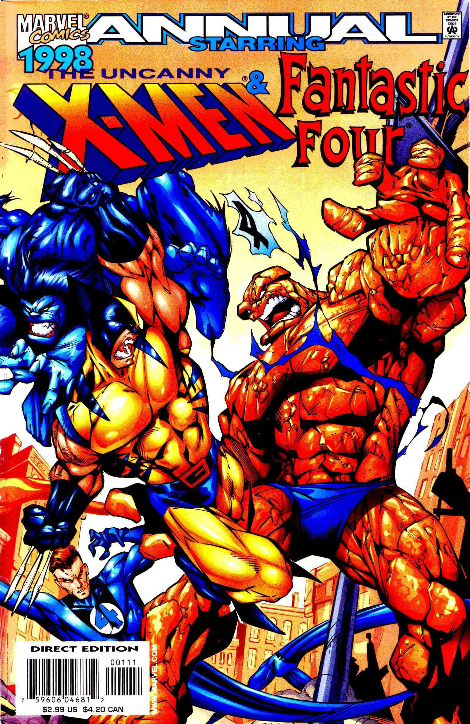 Cover of Uncanny X-Men / Fantastic Four '98 #[nn]