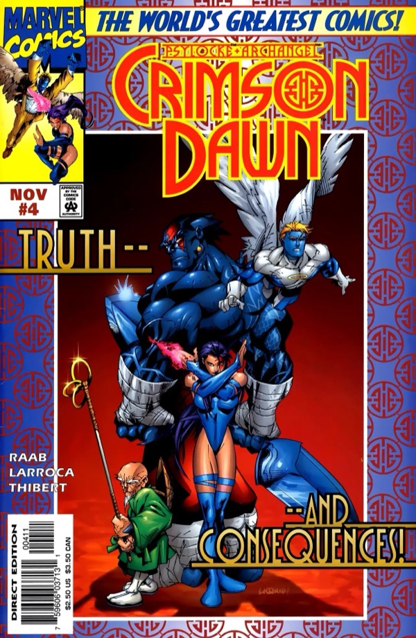 Cover of Psylocke & Archangel Crimson Dawn #4