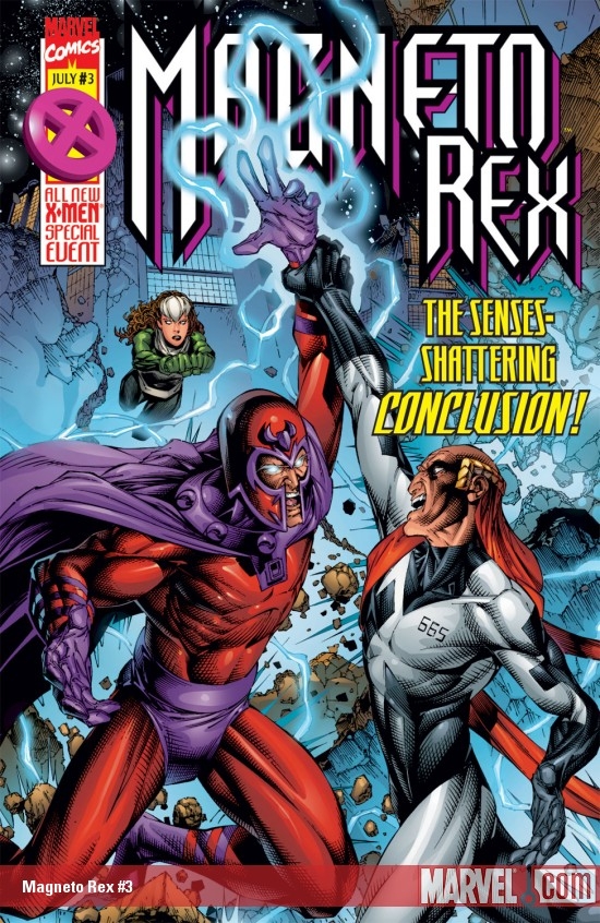 Cover of Magneto Rex #3