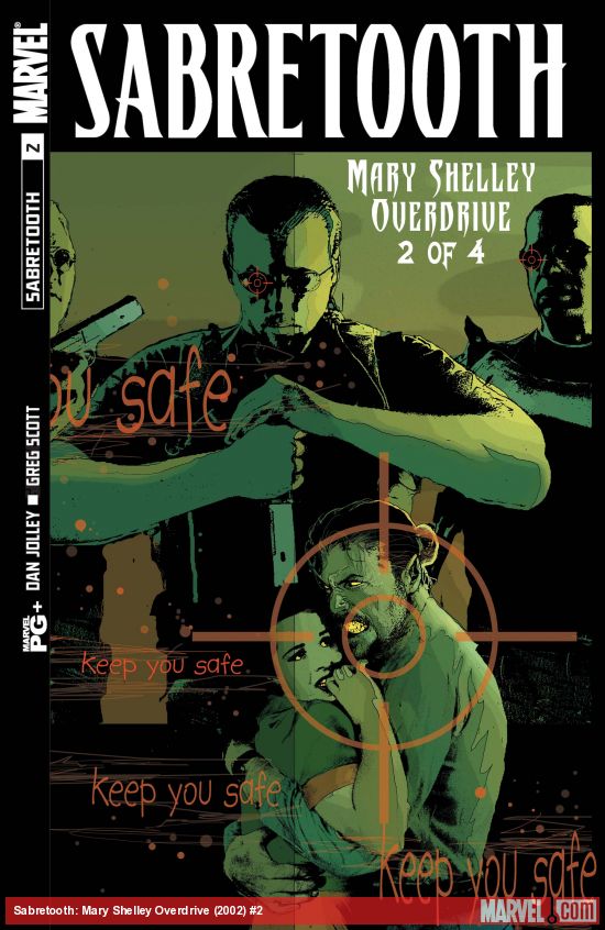 Cover of Sabretooth: Mary Shelley Overdrive #2