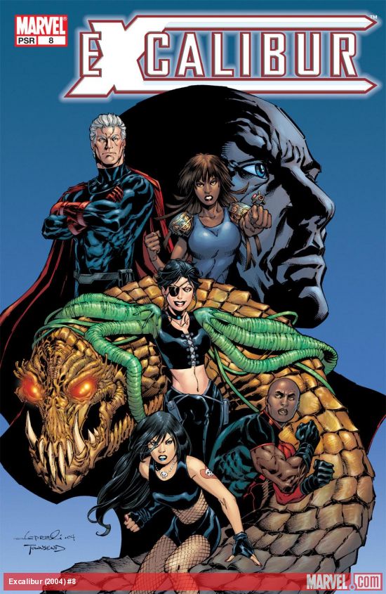 Cover of Excalibur #8