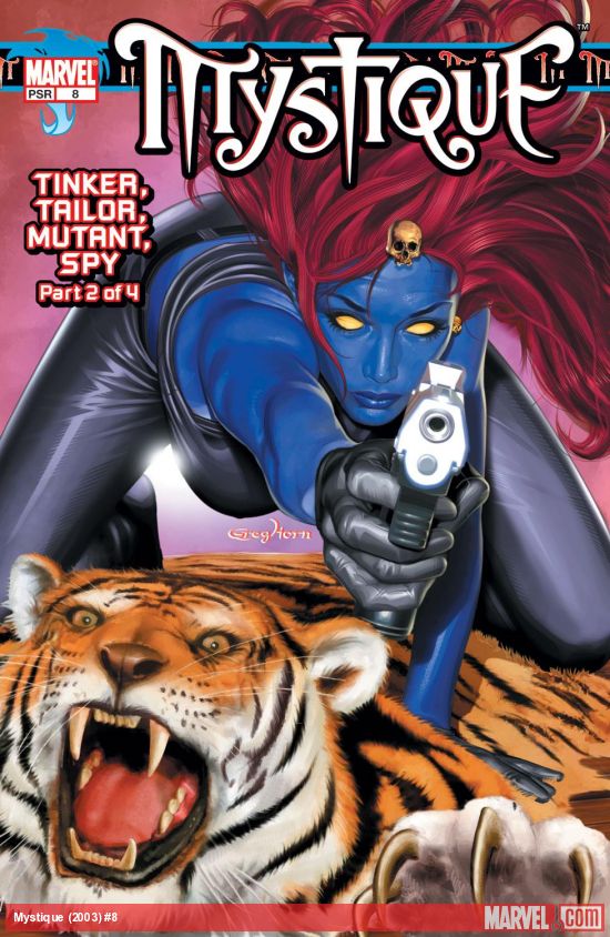 Cover of Mystique #8