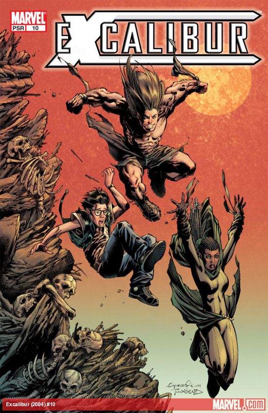 Cover of Excalibur #10