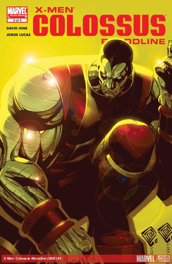 Cover of X-Men: Colossus Bloodline #3