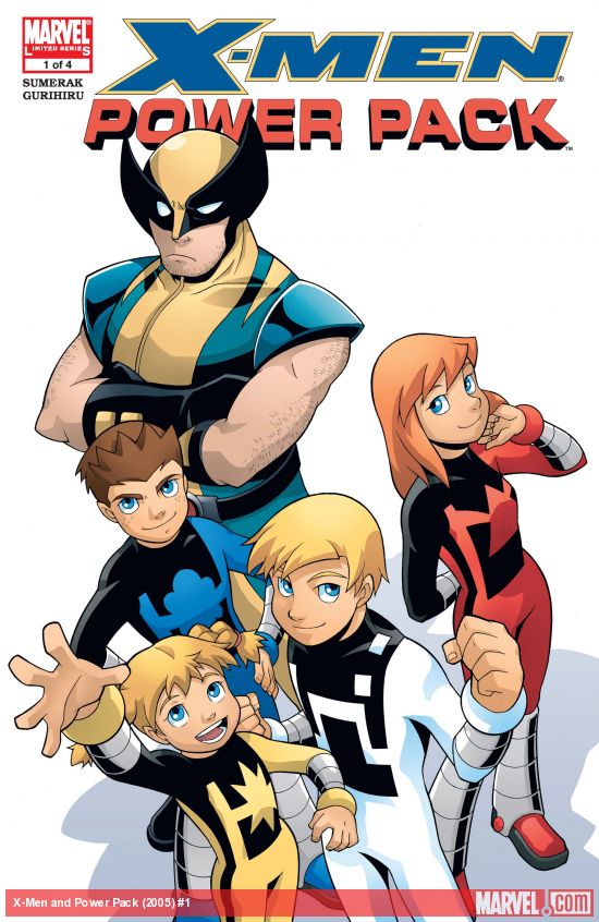 Cover of X-Men and Power Pack #1