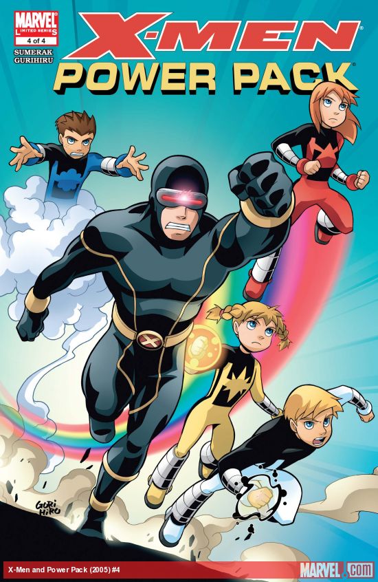 Cover of X-Men and Power Pack #4