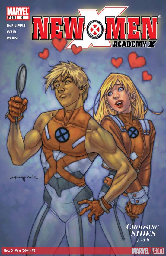 Cover of New X-Men #5