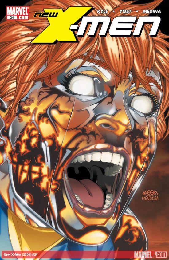 Cover of New X-Men #24