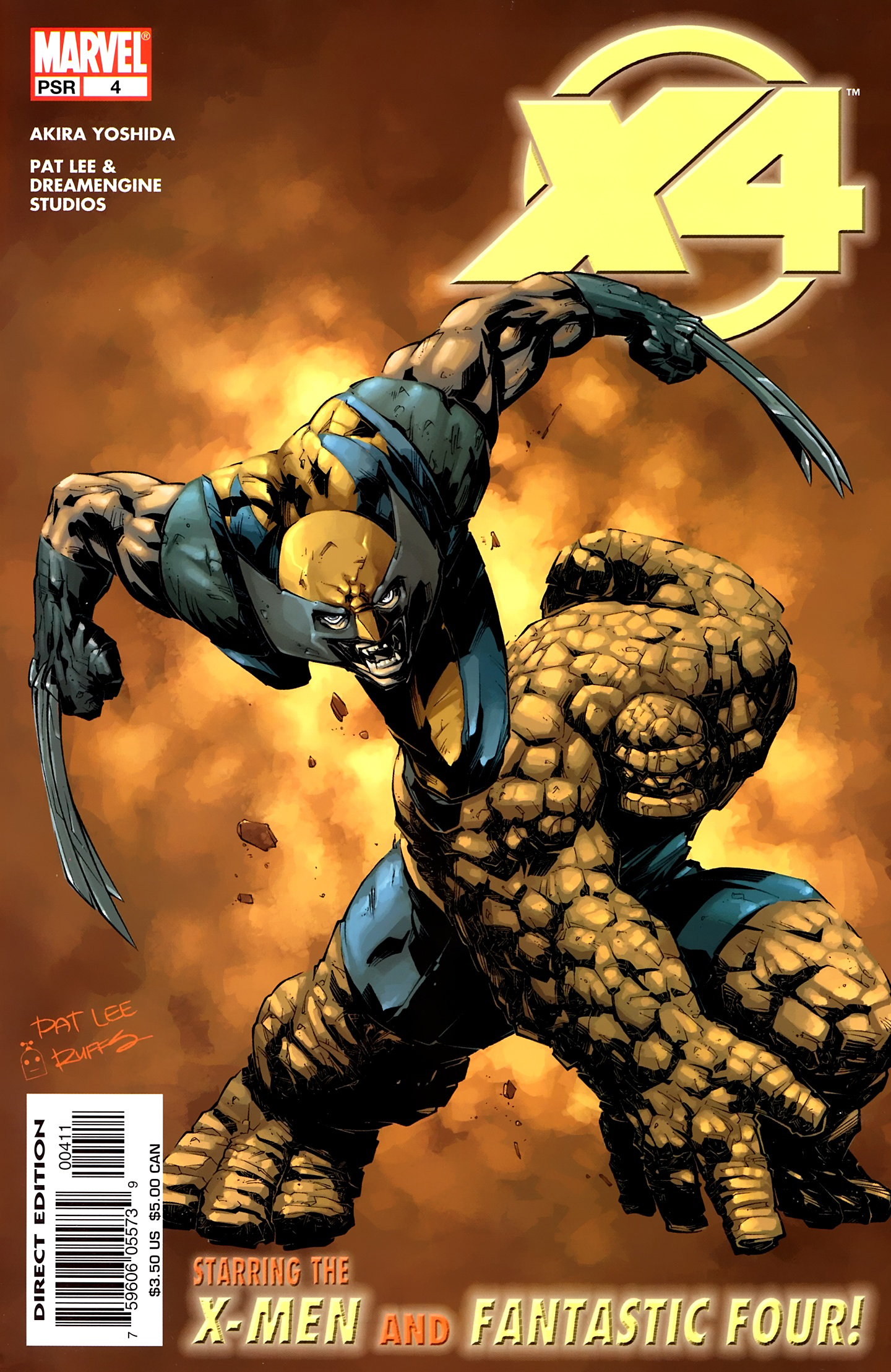 Cover of X-Men / Fantastic Four #4