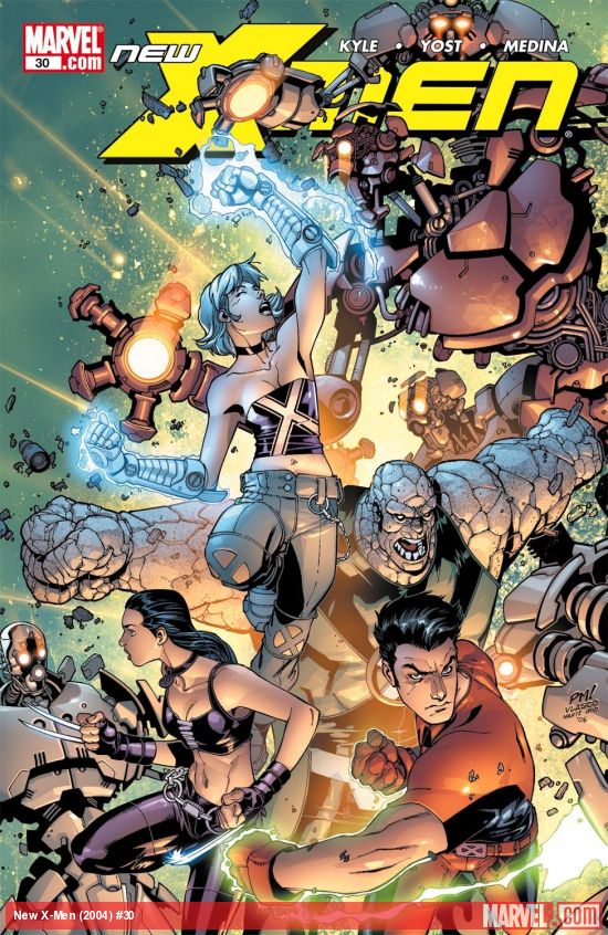 Cover of New X-Men #30