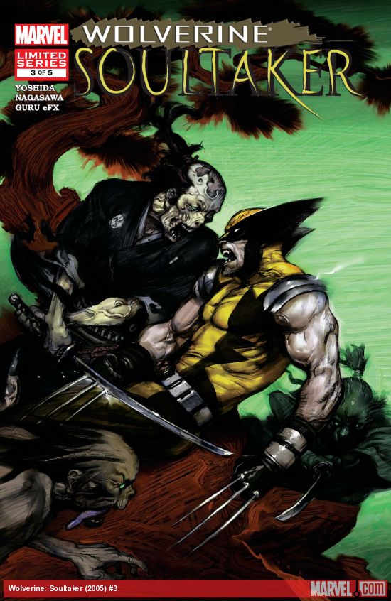Cover of Wolverine: Soultaker #3