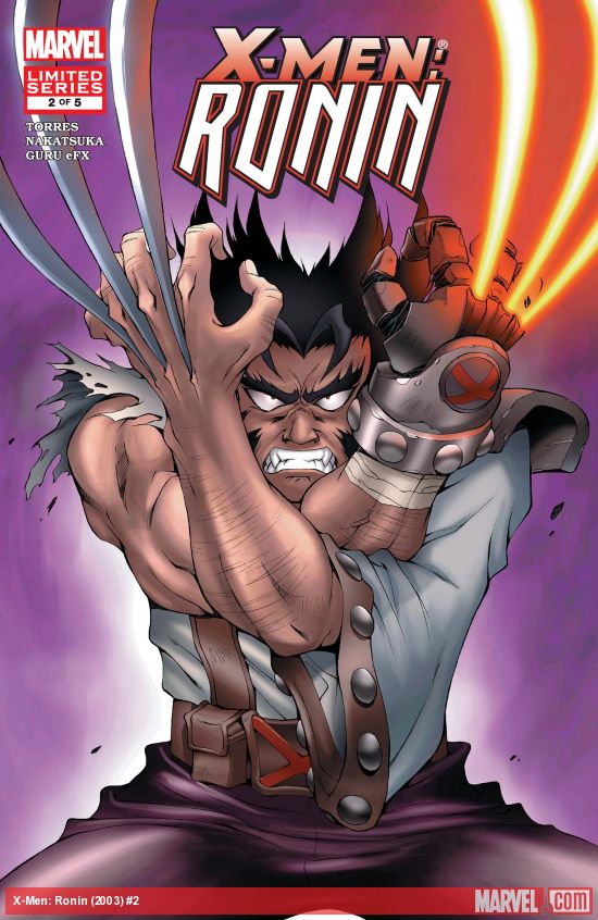 Cover of X-Men: Ronin #2