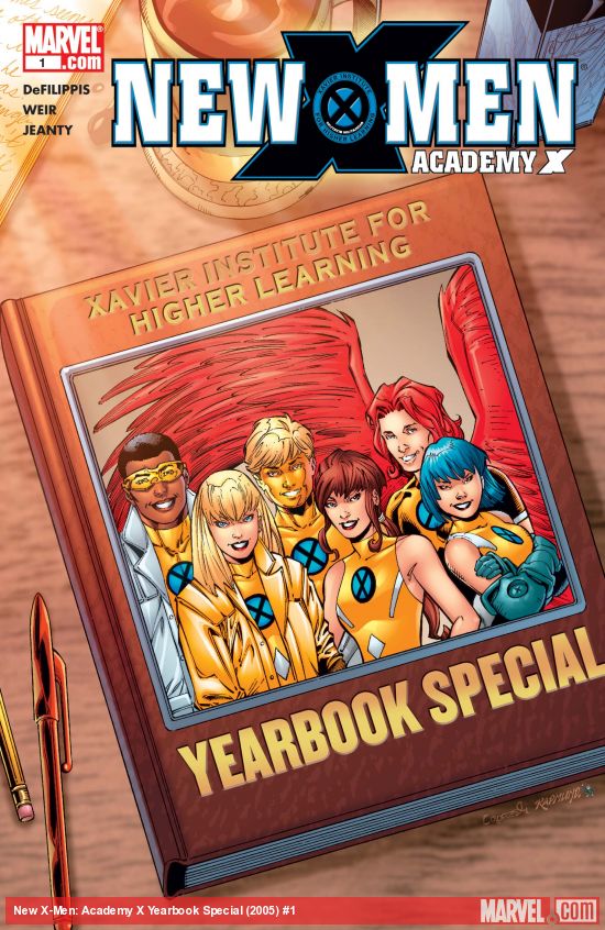 Cover of New X-Men: Academy X Yearbook #1