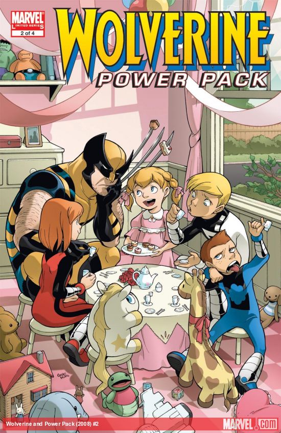 Cover of Wolverine and Power Pack #2