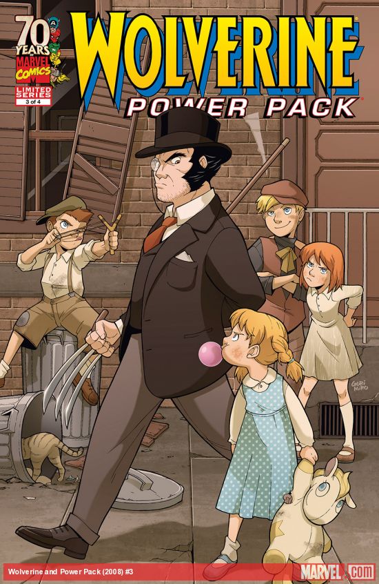 Cover of Wolverine and Power Pack #3