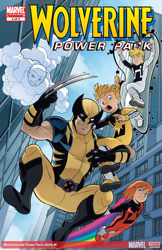 Cover of Wolverine and Power Pack #4