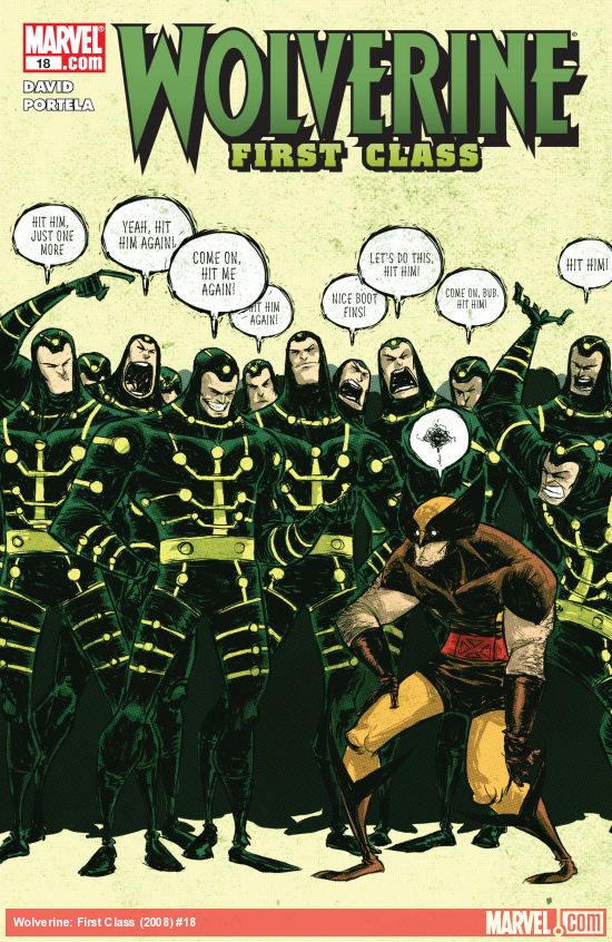 Cover of Wolverine: First Class #18