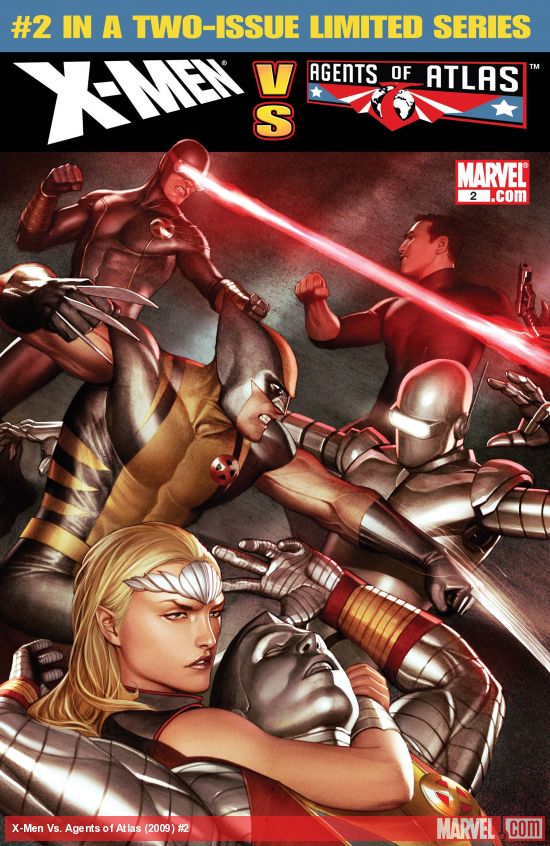 Cover of X-Men vs. Agents of Atlas #2