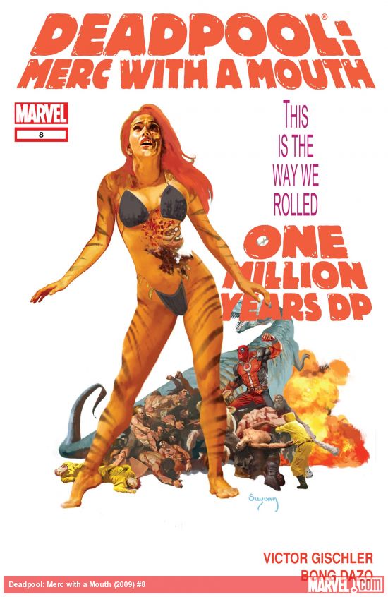 Cover of Deadpool: Merc with a Mouth #8