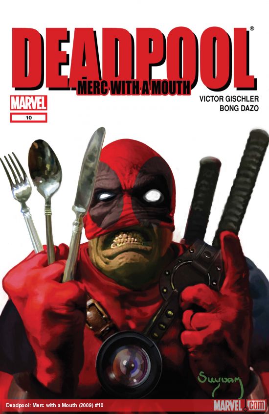 Cover of Deadpool: Merc with a Mouth #10