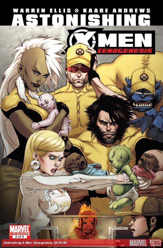 Cover of Astonishing X-Men: Xenogenesis #2