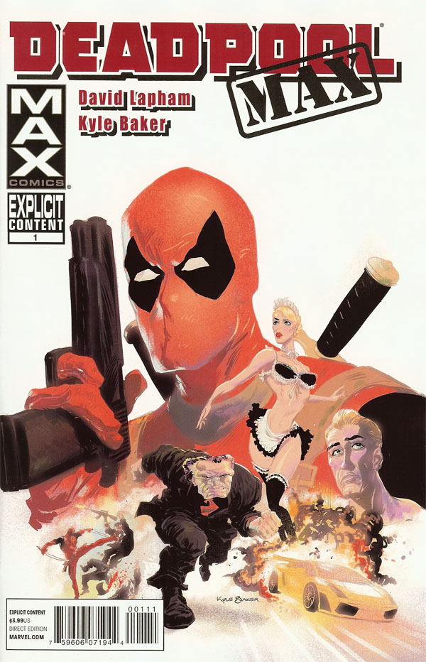 Cover of Deadpool Max #1
