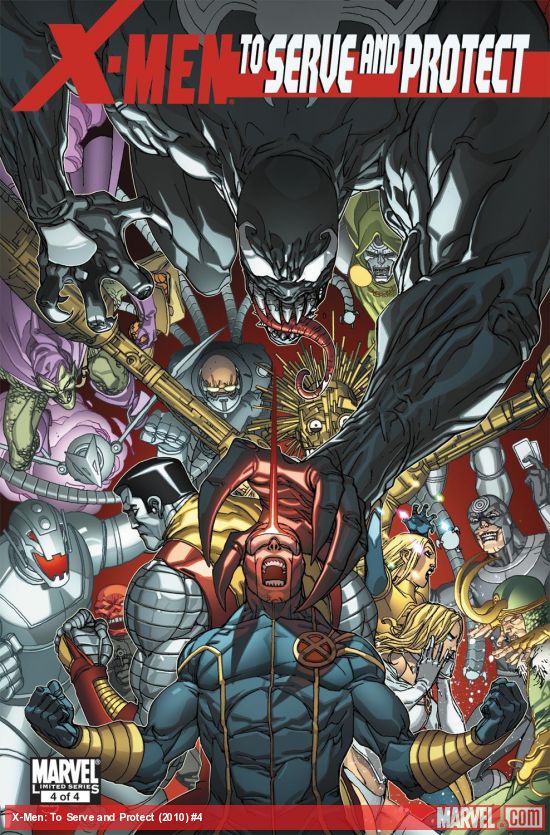 Cover of X-Men: To Serve and Protect #4