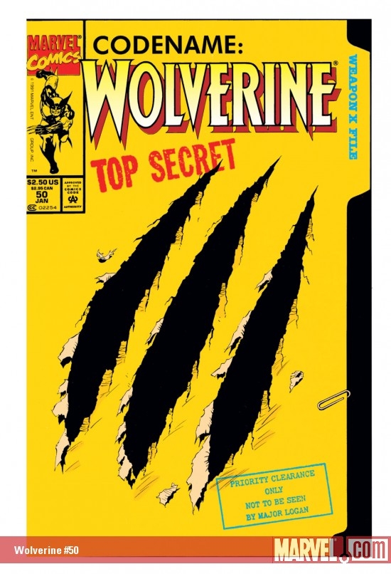 Cover of Wolverine #50