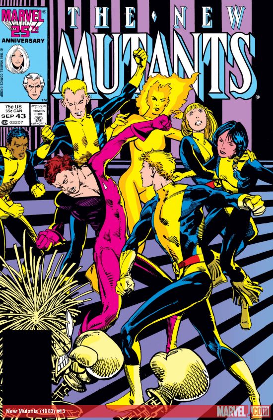Cover of The New Mutants #43