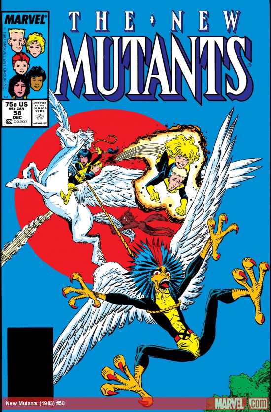 Cover of The New Mutants #58