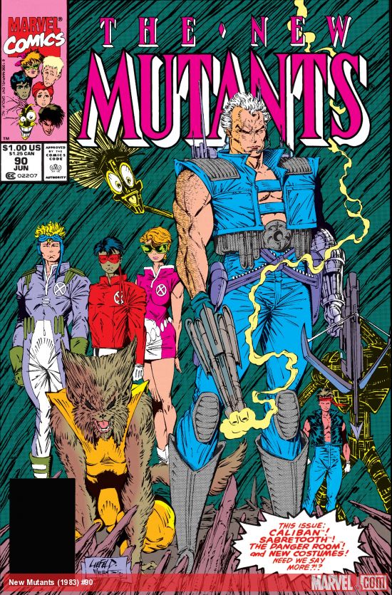 Cover of The New Mutants #90