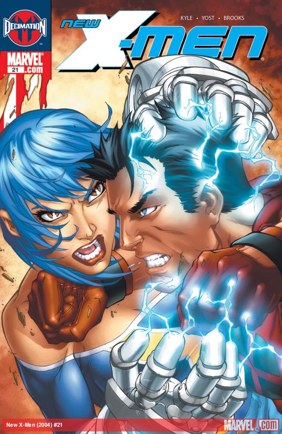 Cover of New X-Men #21