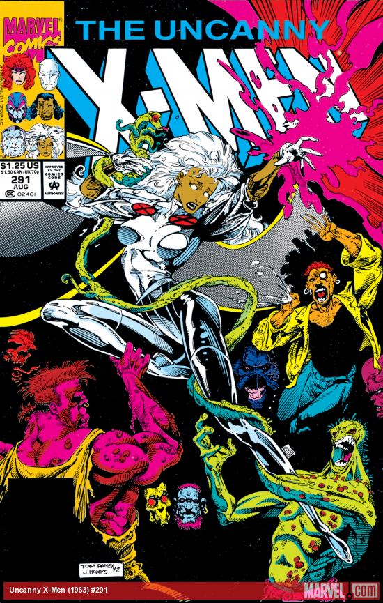 Cover of The Uncanny X-Men #291