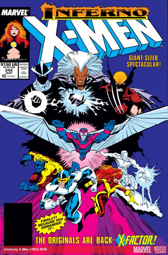 Cover of The Uncanny X-Men #242