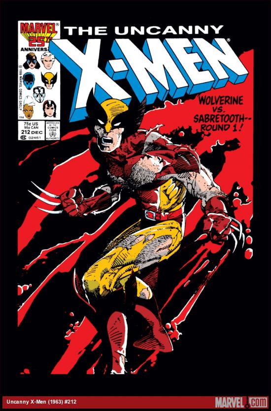 Cover of The Uncanny X-Men #212