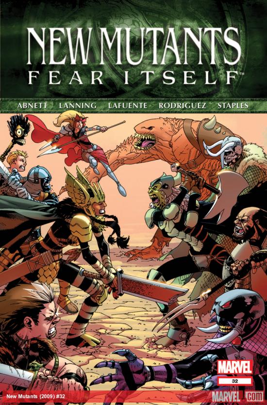 Cover of New Mutants #32