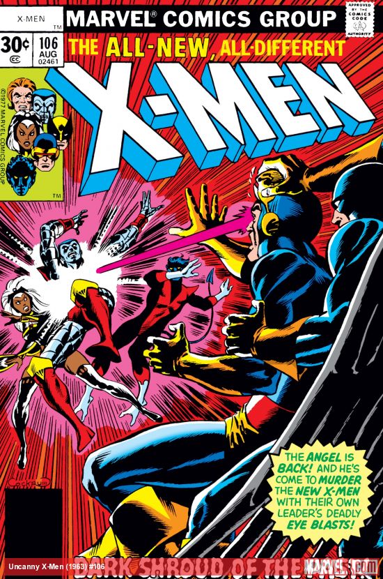 Cover of The X-Men #106