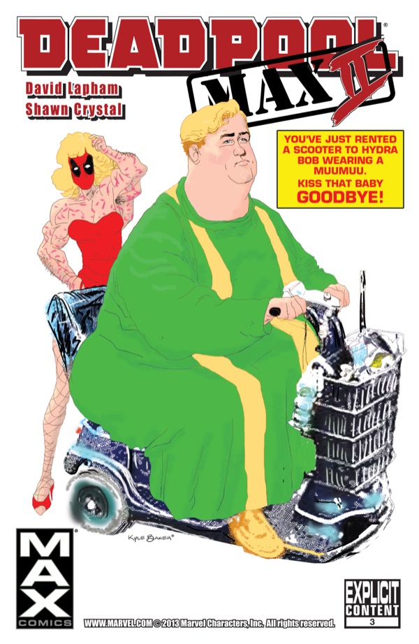 Cover of Deadpool Max 2 #3