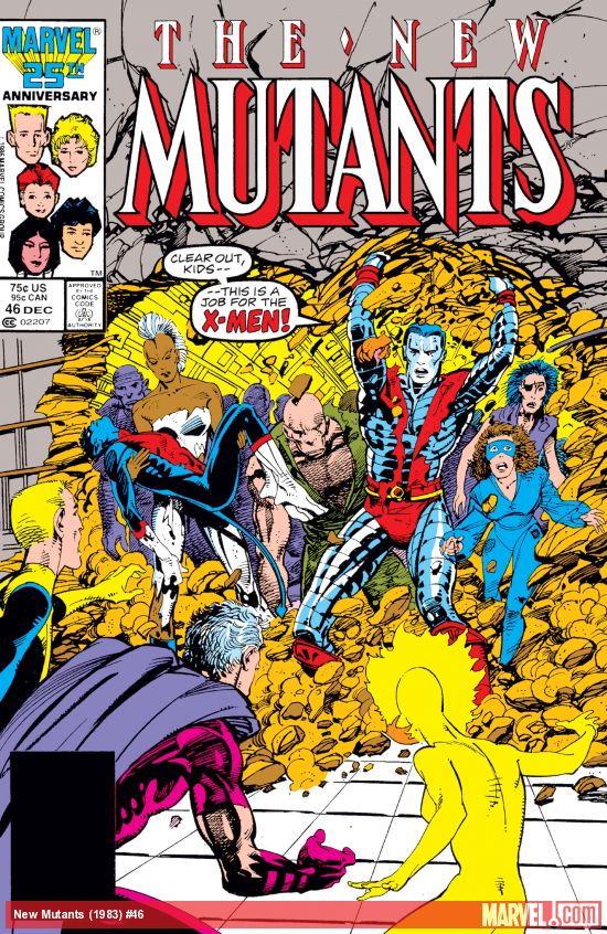 Cover of The New Mutants #46