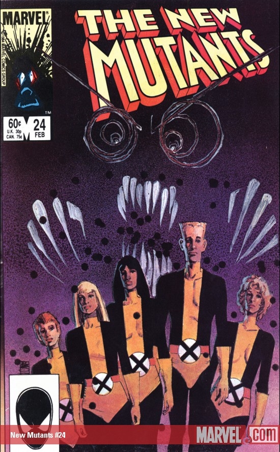Cover of The New Mutants #24