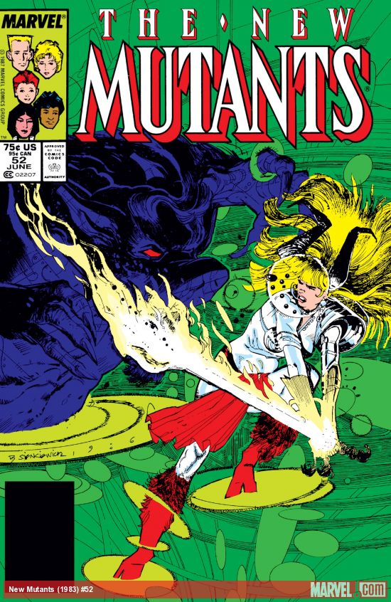 Cover of The New Mutants #52