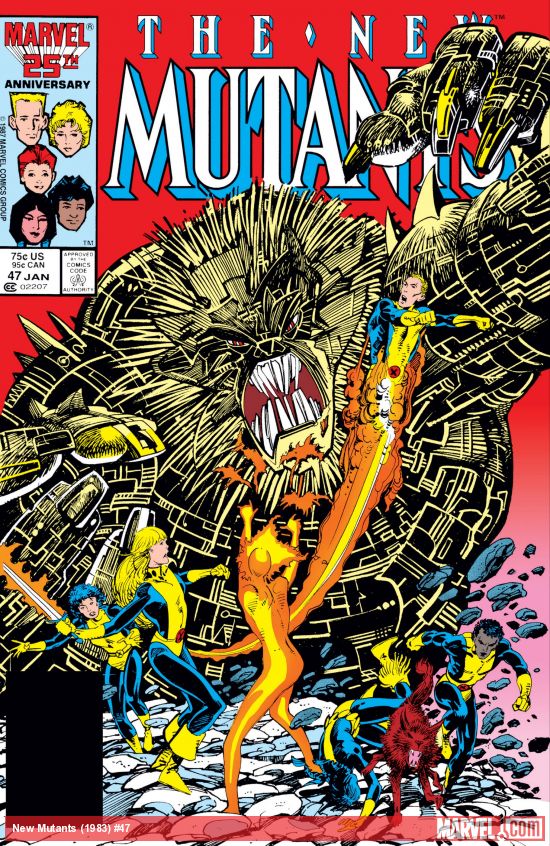 Cover of The New Mutants #47