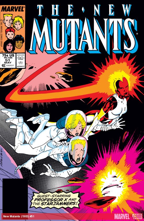 Cover of The New Mutants #51