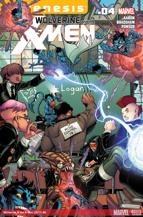 Cover of Wolverine & the X-Men #4