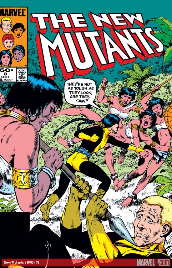Cover of The New Mutants #8