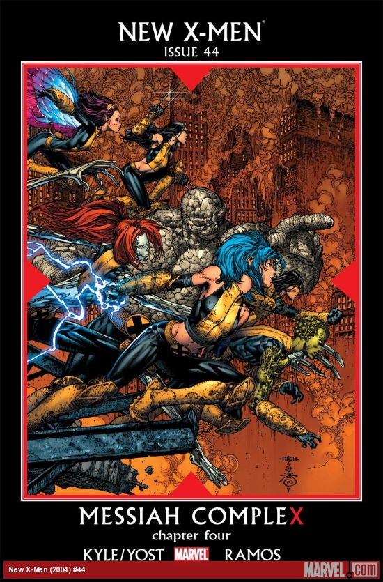 Cover of New X-Men #44